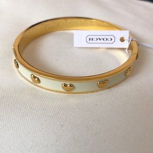 Brand new Coach heart bangle/ bracelet